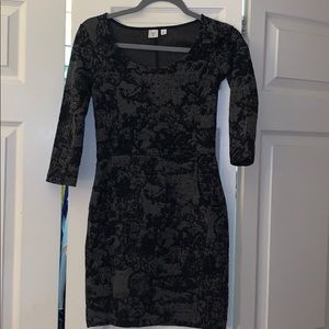 BP Grey/Black Dress with Pockets